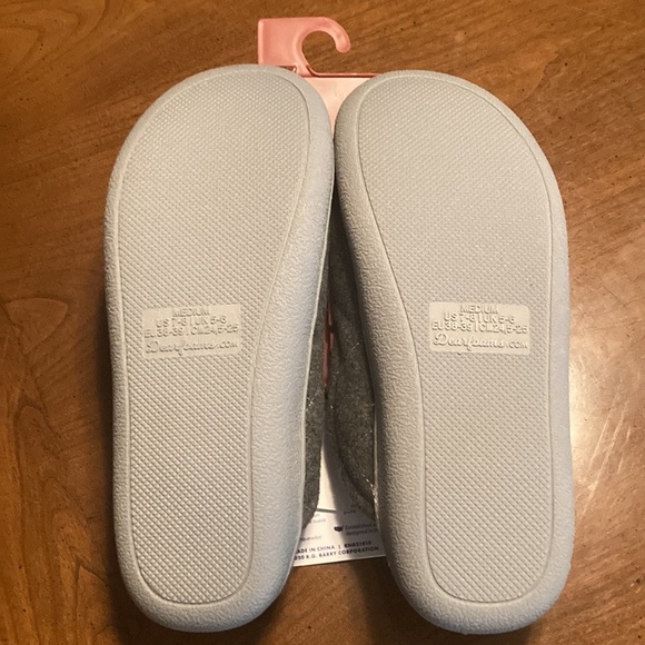 🌸NWT DEARFOAMS Womens Memory Foam Slippers - size Medium 7/8 - Picture 13 of 16